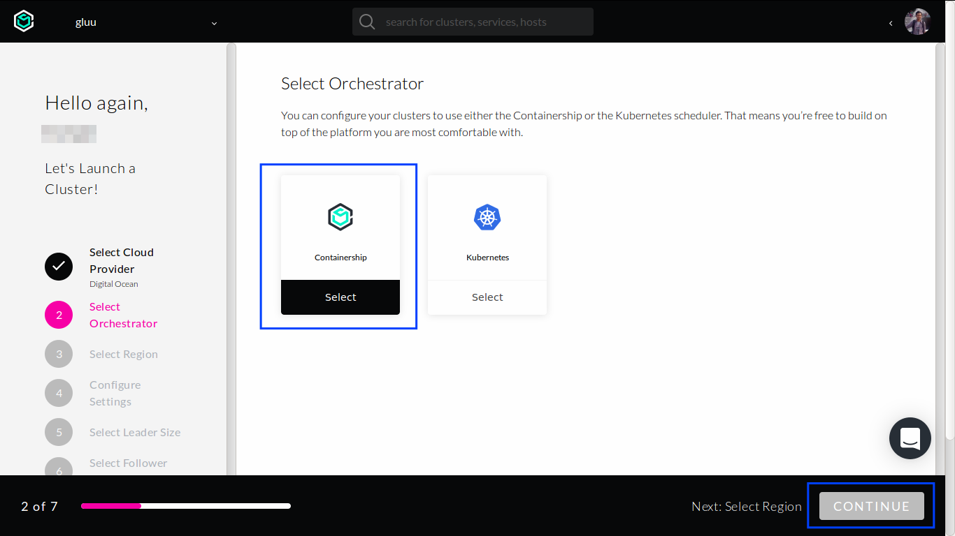 cluster-create-2-orchestrator