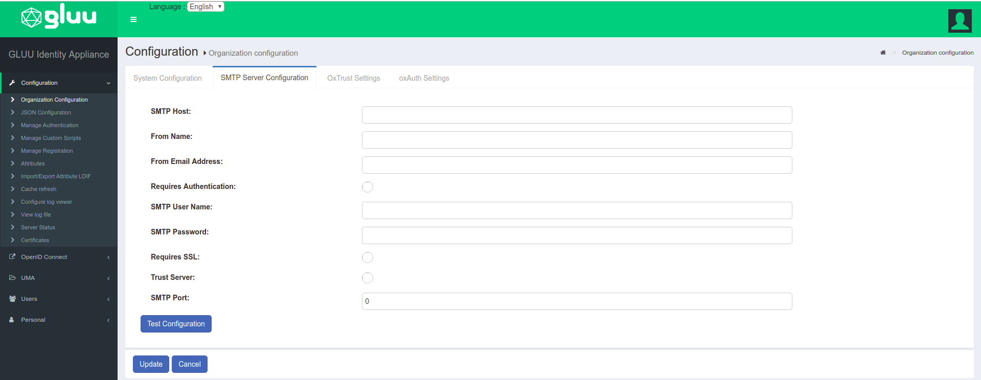 smtp-config