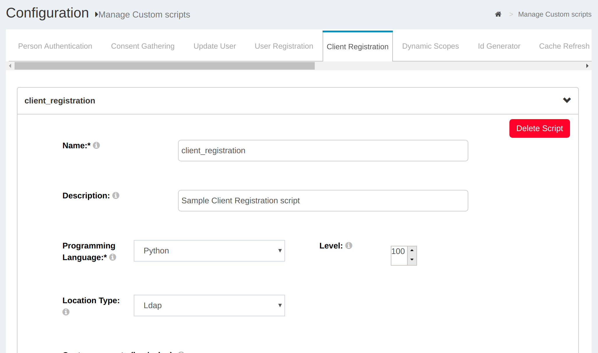 custom-client